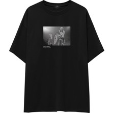 The Lucid Lab Guns N’ Roses Ritz New York 1988 Oversize Tişört - Siyah