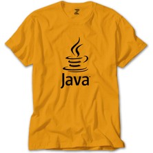 Java Logo Sarı Tişört Liyada