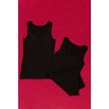 Alissa Kadın Modal Pamuklu Likralı Kalın Askılı 2'li Atlet W6K6K0T1KA