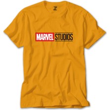 Marvel Studios Logo 2 Sarı Tişört Liyada