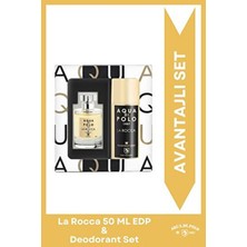 Aqua Di Polo 1987 La Rocca EDP Kadın Parfüm & Deodorant Seti | Çiçeksi,Oryantal | Yasemin, Vanilya, Paçuli