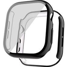 AktarMobile Apple Watch 10 42 mm Uyumlu Ekran Koruyucu Kasa Koruma Electroplate Parlak Tasarım Tam Koruma