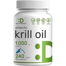 Deal Supplement Antarctic Krill Oil 1,000MG Per Serving 240 Softgels