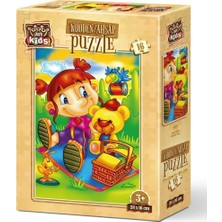 Art Puzzle 16 Parça Misafir Kuş 5855