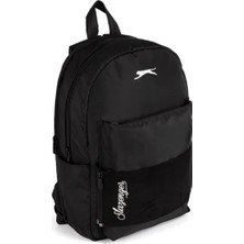 Me Team Me Sırt Çantası Slazenger Siyah Önü Bant Detaylı Paraşüt 23144