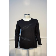 Eskişehir Mağazacılık 0008 Belgin Penye Bluz Yonca