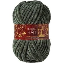 Han Jumbo Kadife 150GR 43M Örgü Ipi (Nane Yeşili)