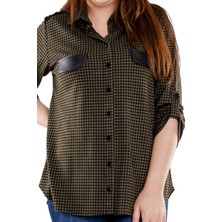 Eskişehir Mağazacılık 1529 Dee's Kazayağı Cepli Örme Gömlek