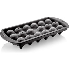 Elmas, Kristal Şekilli Buz Kalıbı, 18 Bölmeli, Farklı Renk ve Adetlerde (1, Siyah)