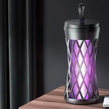 200M2 Etkili Uv Mor Işıklı Sivrisinek Öldürücü Sinek Kapanı Ev Yazlık Kamp Sivrisinek Kovucu