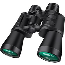 El Dürbünü – 100X Büyütme Kapasitesi ve 100 mm Lens Çapı, 1000 Metrede 56 Metre Görüş Alanı, Su Geçirmez Kauçuk Tasarım, Taşıma Çantalı, Kamp Doğa ve Güvenlik Için Hd El Dürbünü