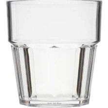 Polikarbonat Bardak Şeffaf 250 ml - 6 Adet