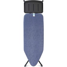 Ütü Masası, Çelik, Denim Mavisi, Geniş