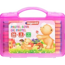 Pastel Boya 36+3 Renk - Pembe Çantalı