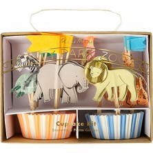 Misda Store Meri Safari Cupcake Kit (24'lü)