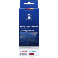 Misda Store Siemens Otomatik Kahve Espresso Makinesi Temizleme Tableti 10'lu