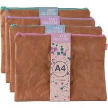 Misda Store Çanta Apli A4 Kraft