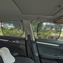 Misda Store Yan Cam Perdesi, Araba Ön Cam Perdesi, Otomobil Yan Cam Güneşliği,oto Güneşlik Perde 2 Adet