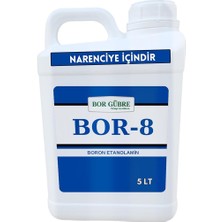Misda Store Için Organik Sıvı Gübre-Bor-8-5lt -Meyve Sayısı, Kalite ve Verim Artar.