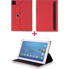 Velvoria Dark Evopad M1042 (3g) - 10.1"  Tablet Uyumlu Standlı Tablet Kılıfı + Nano Ekran Koruyucu