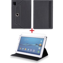Velvoria Huawei Mediapad M2 - M2-801L - 8" Tablet Uyumlu Standlı Tablet Kılıfı + Nano Ekran Koruyucu