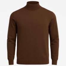 Classics Men Slim Fit Polo Yarım Balıkçı Uzun Kol Erkek Triko - 7425