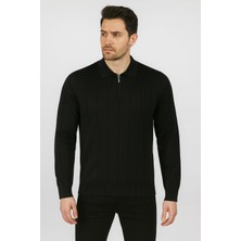 Classics Men Slim Fit Polo Yaka Uzun Kol Erkek Triko - 7424