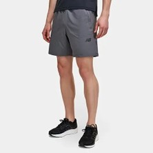 New Balance Antrasit Erkek Şort Antrasit Erkek Spor Giyim -MNS1446-ANT