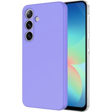 Caseworld Samsung Galaxy A17 Kapak Içi Kadife Kamera Korumalı Lansman Silikon Kılıf - Lila