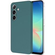 Caseworld Samsung Galaxy A17 Kapak Içi Kadife Kamera Korumalı Lansman Silikon Kılıf - Yeşil