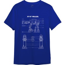 The Lucid Lab At-At Walker Tişört - Mavi