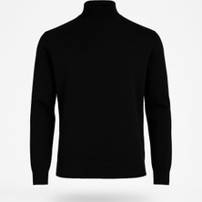 Classics Men Slim Fit Polo Yarım Balıkçı Uzun Kol Erkek Triko - 7425