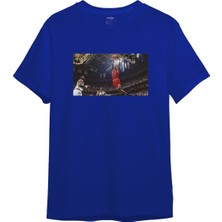 The Lucid Lab Michael Jordan Chicago Bulls 1997 Tişört - Mavi