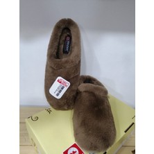 Gezer Yeni Sezon Rahat Taban Peluşlu Kadın Kışlık Ev Terliği