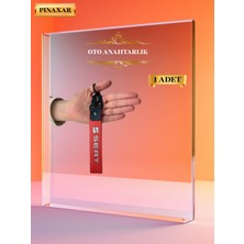 Tüm Araç Modellerine Uyumlu Anahtarlık – Şık ve Pratik