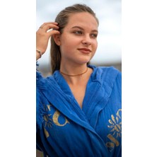 Pamuk Kimono Sabahlık Havlu Solenrosa