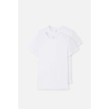 Dagi Erkek Pamuklu O Yaka 2'li Paket Tshirt D5120