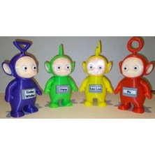 Hasfar Tech Teletabiler Figür Seti 4'lü – Dekoratif Koleksiyonluk Masa ve Raf Aksesuarı