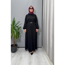 Misswhence Kadife Detaylı Elbise Siyah 38800