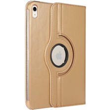 Zore iPad 11.nesil 2025 Nxxa Dönebilen Standlı Kılıf - Gold