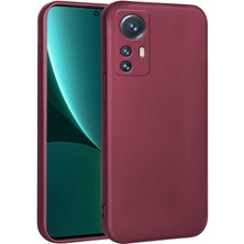 Zore Xiaomi Xiaomi 12 Lite Kılıf Nxxa Premier Silikon Kapak-Mürdüm
