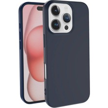 Zore Apple iPhone 16 Pro Kılıf Nxxa Lsr Laaakan Kapak-Lacivert