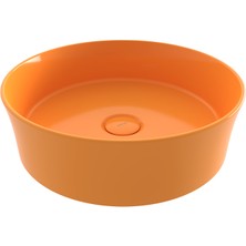 Bocchı Bocchi Sottile Slim Çanak Lavabo 38 cm Mandalina Sarı 1478-021-0125