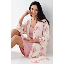 Pierre Cardin Kadın Pembe Sabahlık