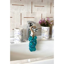 Medita Craft Üzümn Musluk Salkım Sabun Mavi , Okyanus Kokulu