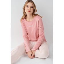 Arnetta Kadın Pembe Pijama Takımı