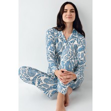 Pierre Cardin Kadın Krem Pijama Takımı