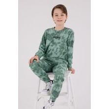 Rolypoly Erkek Çocuk Yeşil Eşofman Takımı
