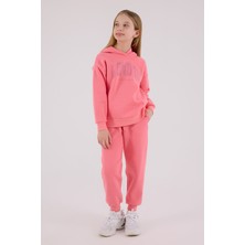 Rolypoly Kız Çocuk Pembe Eşofman Takımı