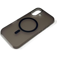 iPhone 16 Magsafe Destekli Mat Buz Görünümlü Ince Koruma Kılıf - Lecco